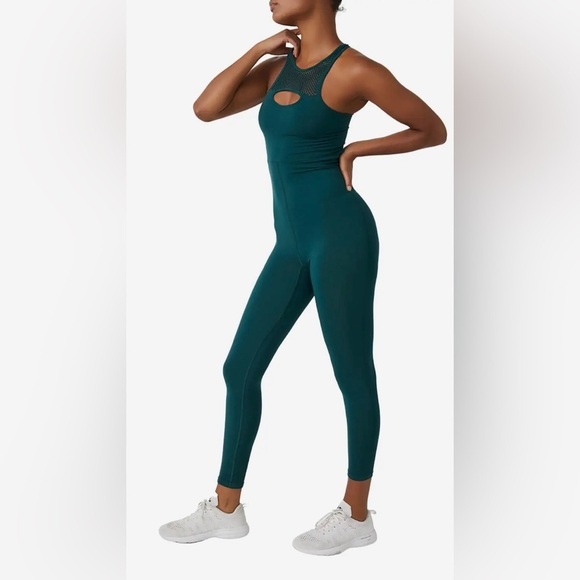 NEW FREE PEOPLE - Onesie in Dark Green - Picture 3 of 5